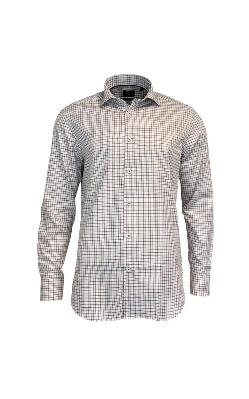 Davide Shirt White Multi L 